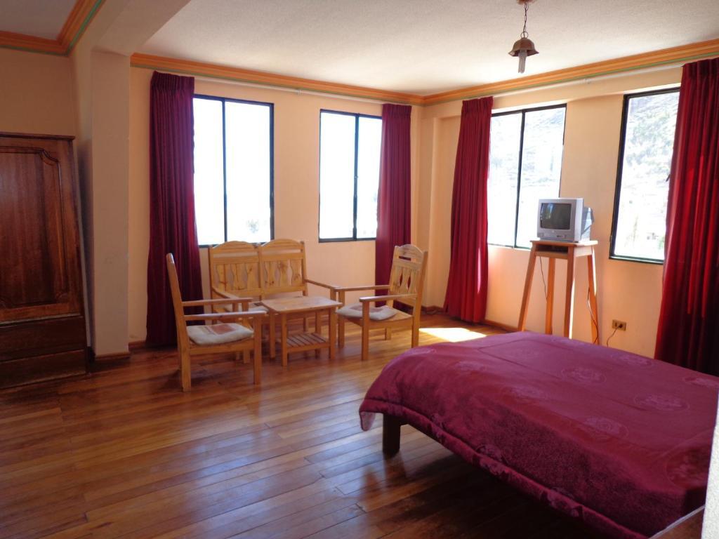 Hostal Real Los Andes Del Lago Копакабана Екстериор снимка